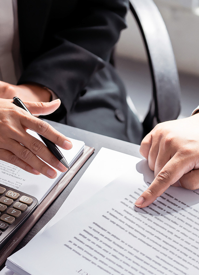 Person signing documents